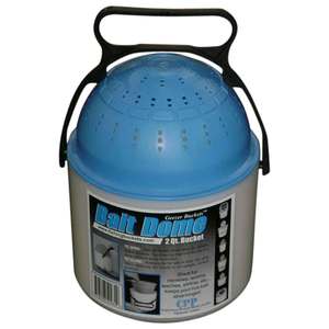 Challenge Plastics Bait Dome-Blue/grey, 2qt