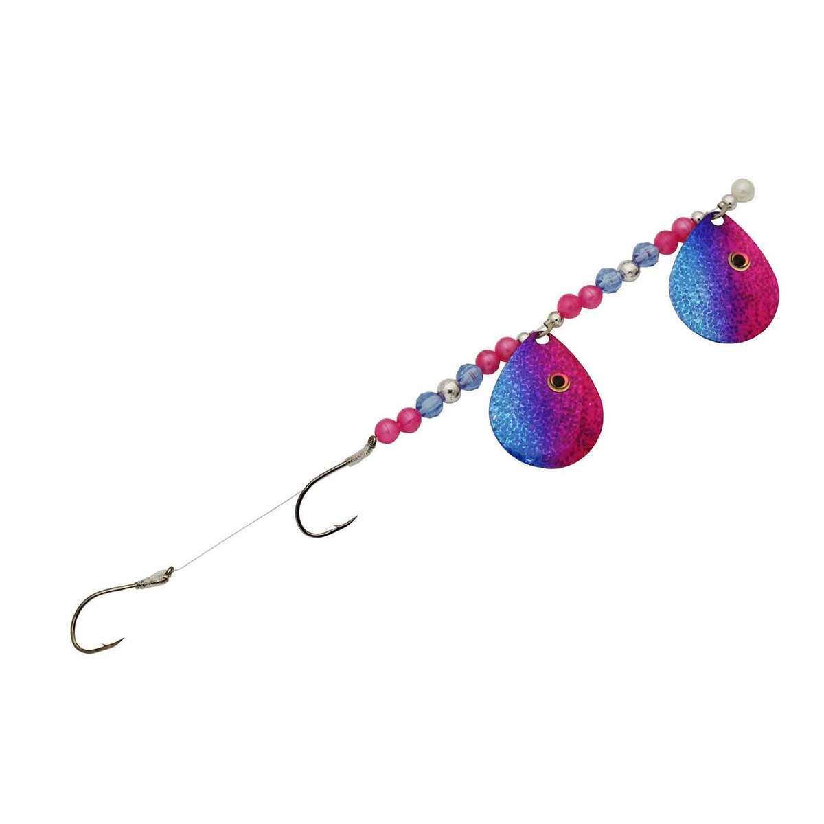 Challenger Lures Three D Worm Tandem Colorado Blades Harness - Hot pants - Hot pants Challenger Lures Three D Worm Tandem Colorado Blades Harness - Hot pants - Hot pants