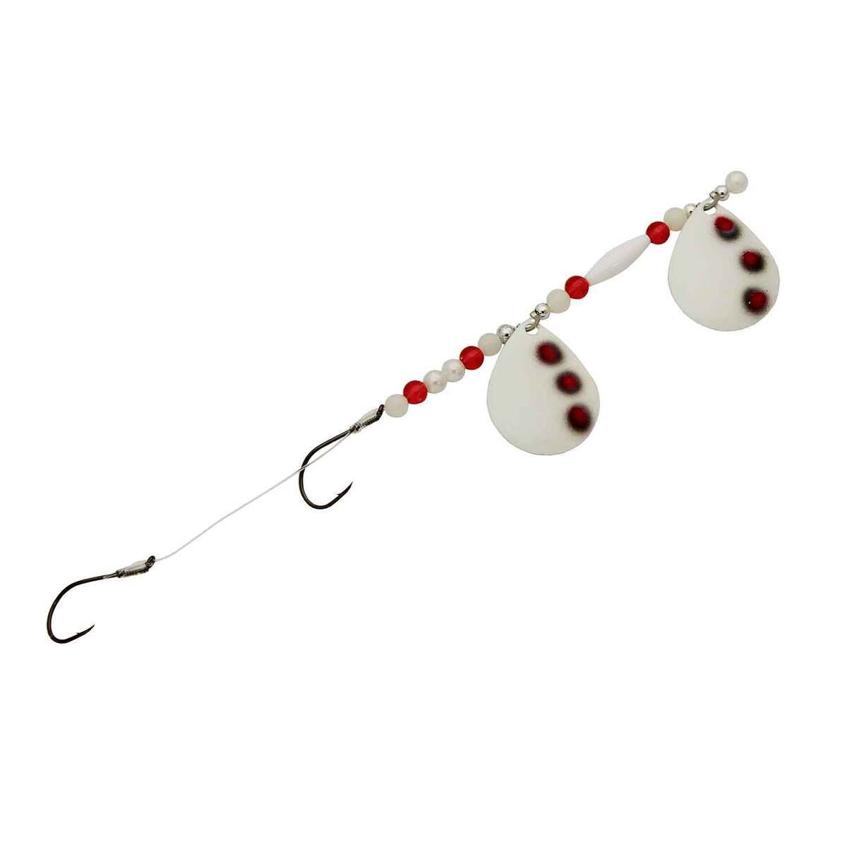 Challenger Lures Three D Worm Tandem Colorado Blades Harness - Nuclear Glow - Nuclear Glow Challenger Lures Three D Worm Tandem Colorado Blades Harness - Nuclear Glow - Nuclear Glow