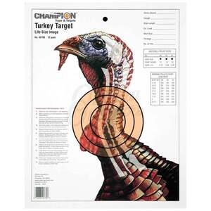 Champion (Target) Turkey Paper Target - 12 Pack