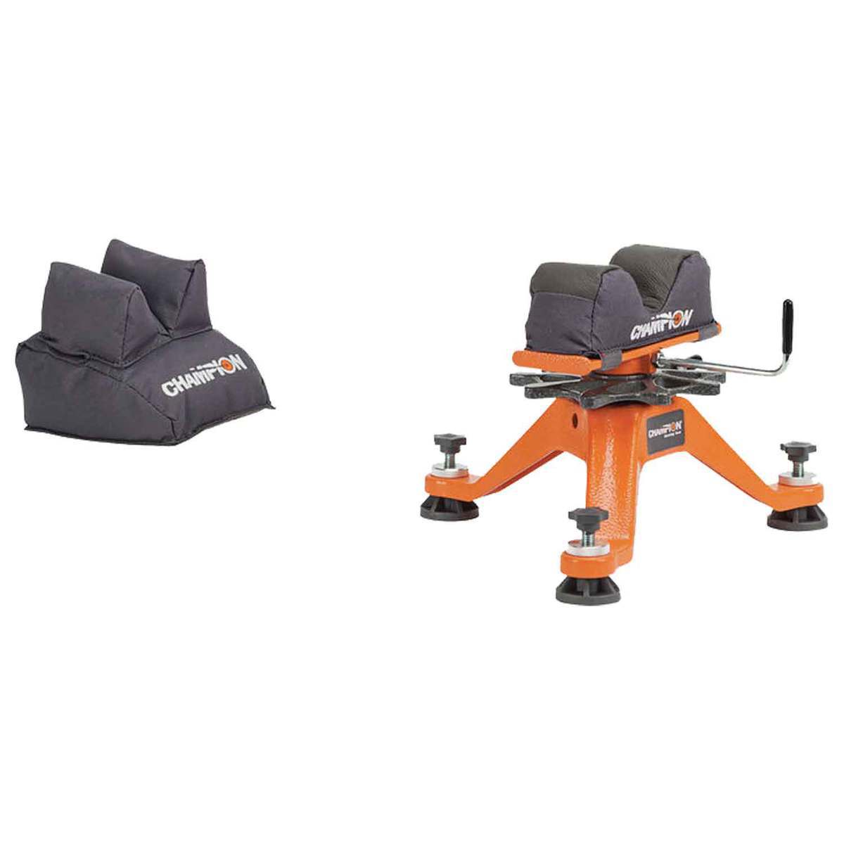Champion Tri-Stance Shooting Rest - Black/Orange Champion Tri-Stance Shooting Rest - Black/Orange