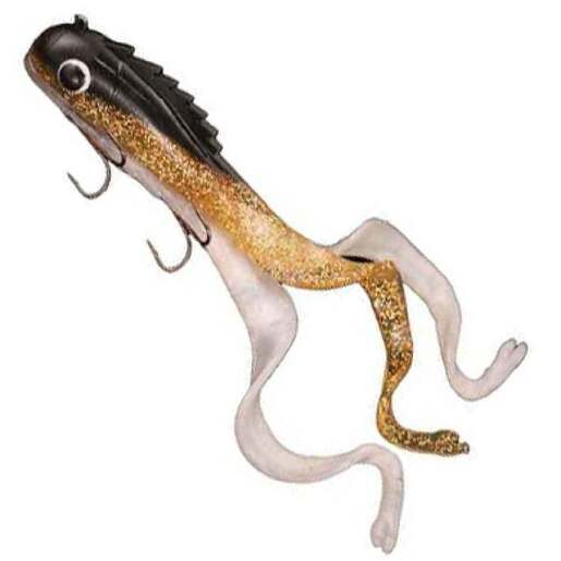 Chaos Tackle Medussa Mini Soft Swimbait - Hot Perch - Chaos Tackle