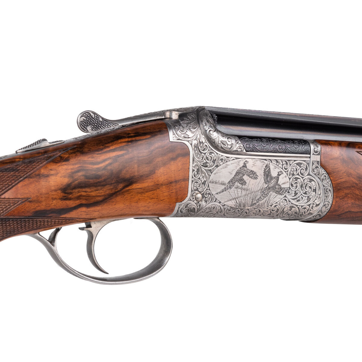 Chapuis Faisan Artisan Coin 12 Gauge 3in Over Under Shotgun - 28in - Brown Chapuis Faisan Artisan Coin 12 Gauge 3in Over Under Shotgun - 28in - Brown