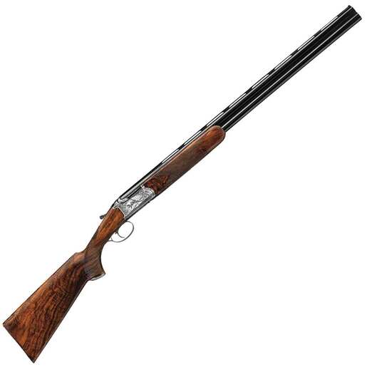 Chapuis Faisan Classic 410 Gauge 2-3/4in Laser Engraved Over Under Shotgun – 28in – Brown