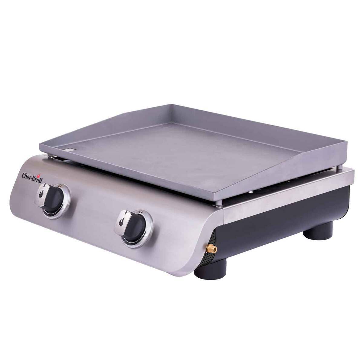 Char-Broil 2-Burner Tabletop Gas Griddle - Silver - Silver Char-Broil 2-Burner Tabletop Gas Griddle - Silver - Silver