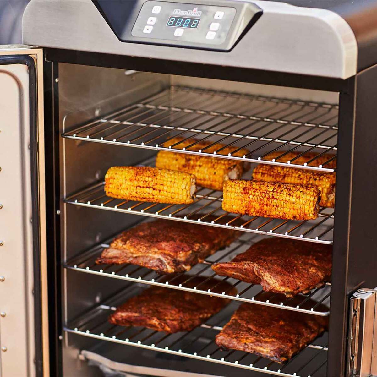 Char-Broil Deluxe Digital Electric Smoker - Stainless - Stainless Char-Broil Deluxe Digital Electric Smoker - Stainless - Stainless