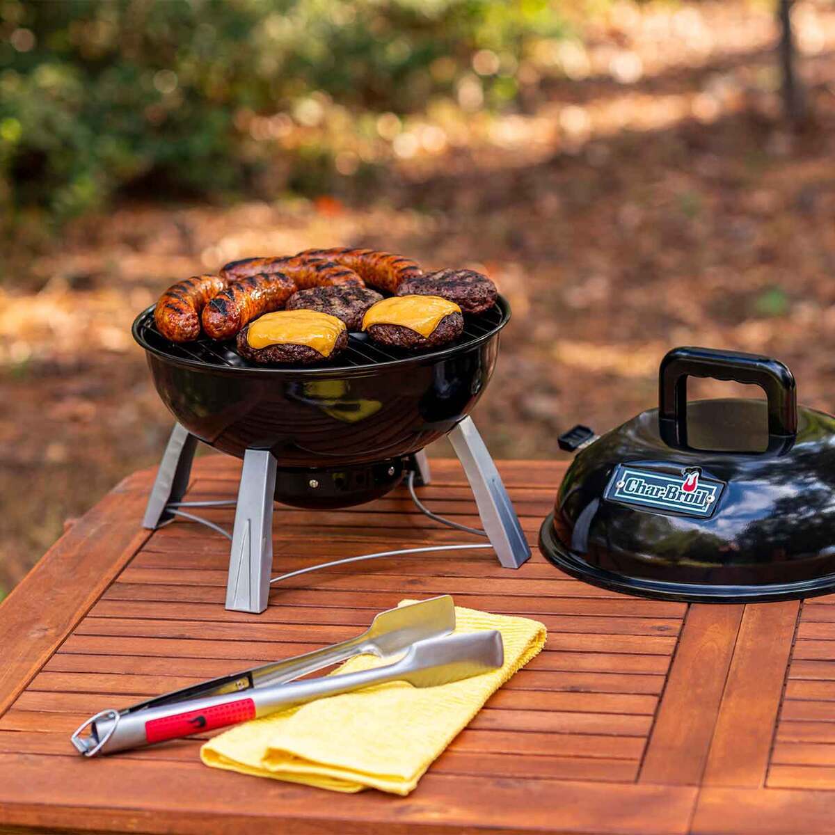 Char-Broil Portable Kettle Charcoal Grill - Black - Black Char-Broil Portable Kettle Charcoal Grill - Black - Black
