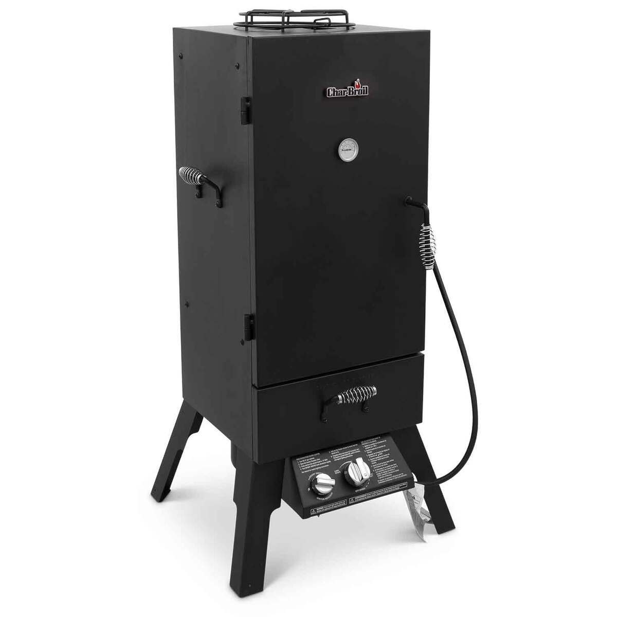Char-Broil Vertical Gas Smoker - Black - Black Char-Broil Vertical Gas Smoker - Black - Black