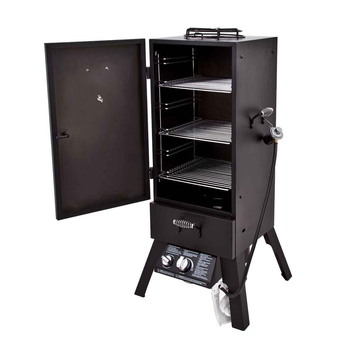 Char-Broil Vertical Gas Smoker - Black - Black Char-Broil Vertical Gas Smoker - Black - Black
