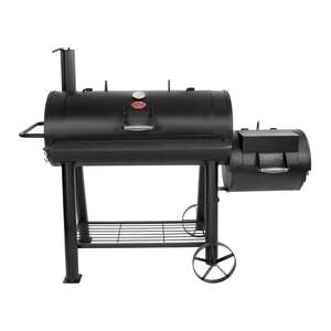 Char-Griller Competition Pro Offset Smoker Charcoal Grill - Black