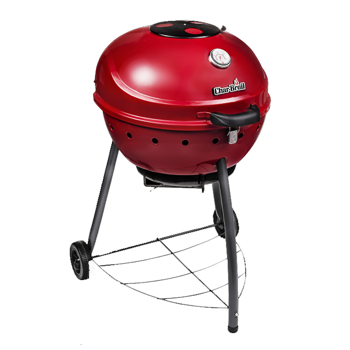 Char-Broil Kettleman Tru-Infrared Charcoal Grill - Red - Red Char-Broil Kettleman Tru-Infrared Charcoal Grill - Red - Red