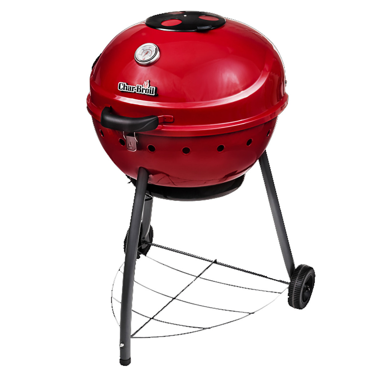 Char-Broil Kettleman Tru-Infrared Charcoal Grill - Red - Red Char-Broil Kettleman Tru-Infrared Charcoal Grill - Red - Red