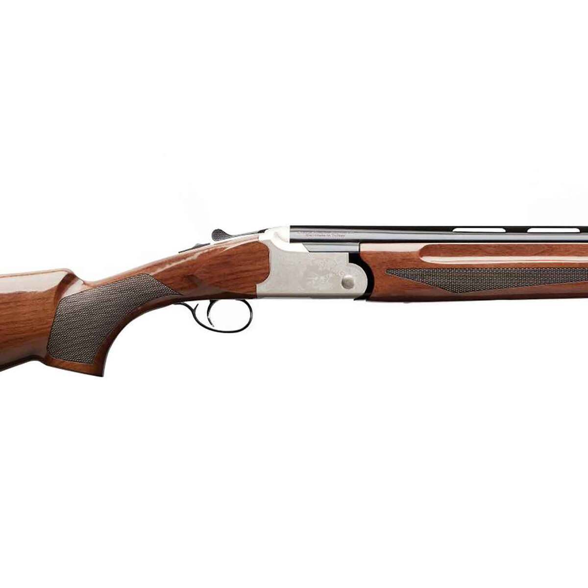 Charles Daly 202A Silver 12 Gauge 3in Over Under Shotgun - 28in - Brown Charles Daly 202A Silver 12 Gauge 3in Over Under Shotgun - 28in - Brown