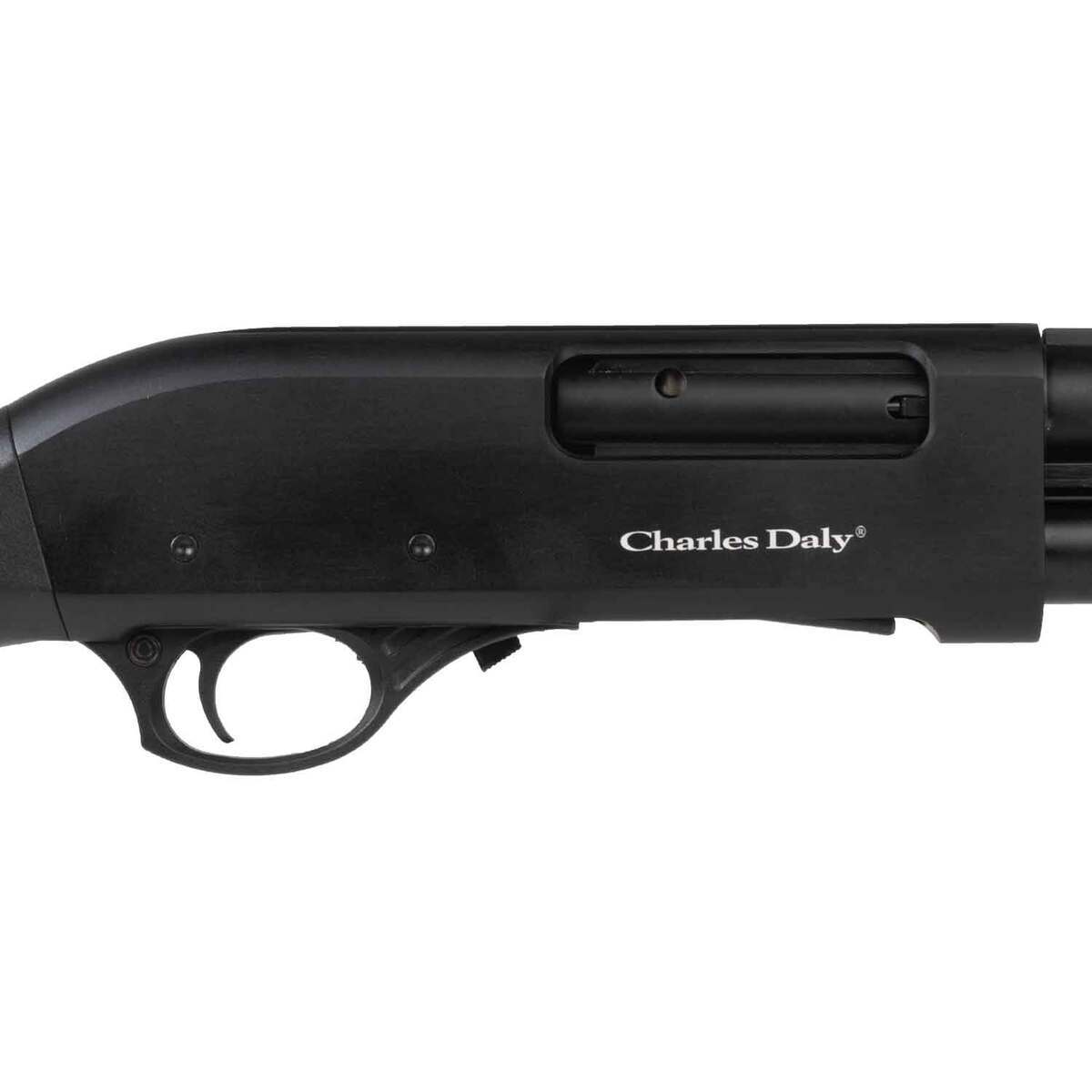 Charles Daly 301 Black 20ga 3in Pump Action Shotgun - 26in - Black Charles Daly 301 Black 20ga 3in Pump Action Shotgun - 26in - Black
