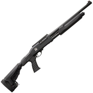 Charles Daly 301 Tactical Side Folding Black 12 Gauge 3in Pump Action Shotgun - 18.5in