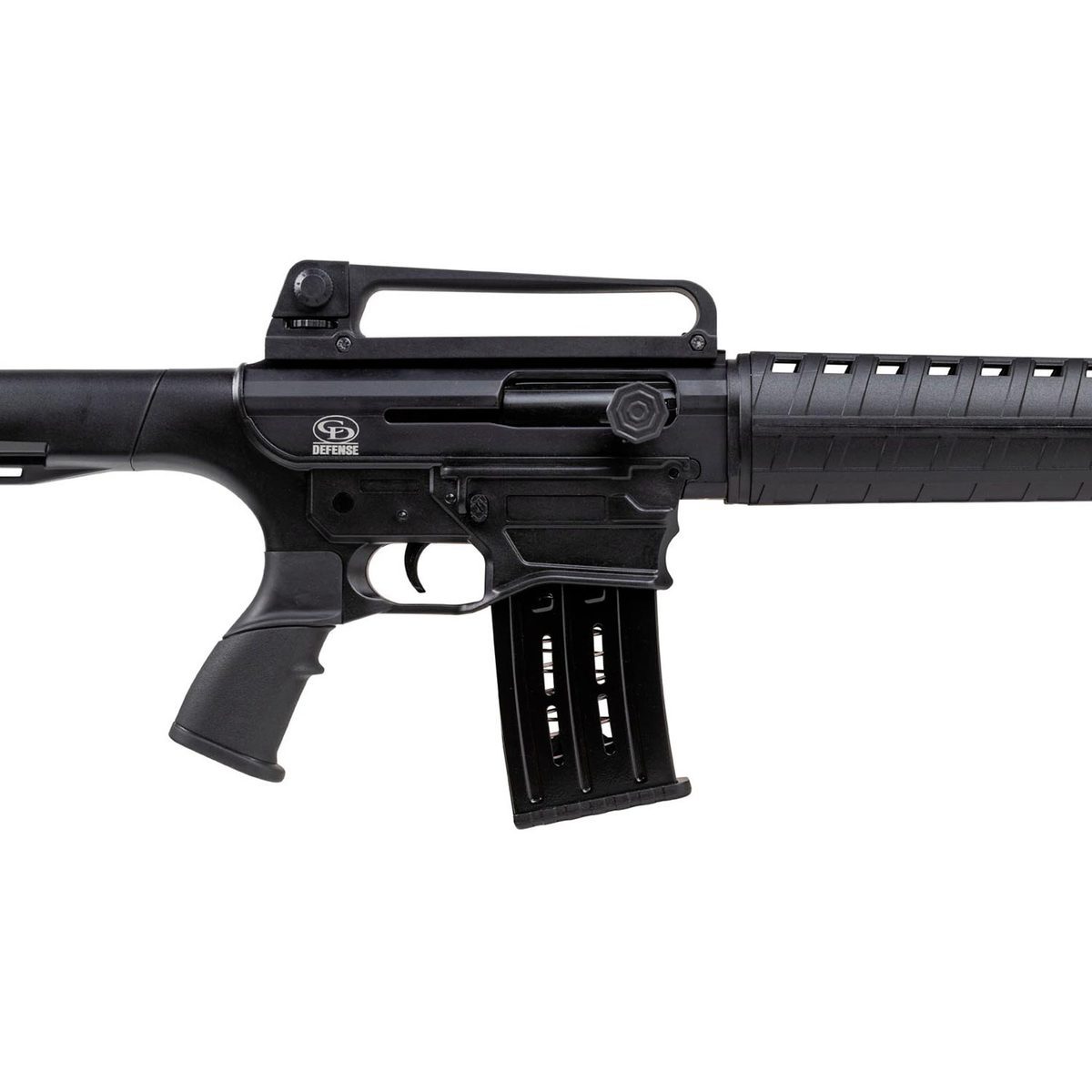 Charles Daly AR-12S Tactical 12 Gauge 3in Black Semi Automatic Shotgun - 18.5in - Black Charles Daly AR-12S Tactical 12 Gauge 3in Black Semi Automatic Shotgun - 18.5in - Black