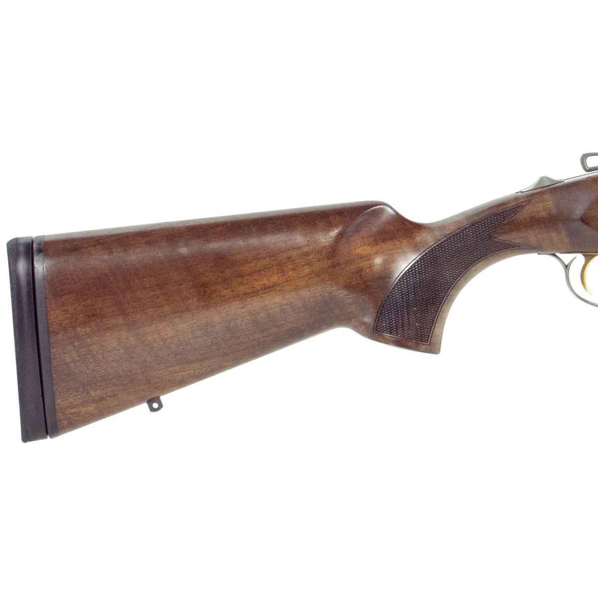 Charles Daly Triple Crown Silver/Walnut 20ga 3in Over/Under Shotgun - 26in - Black/Silver Charles Daly Triple Crown Silver/Walnut 20ga 3in Over/Under Shotgun - 26in - Black/Silver