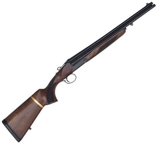 Charles Daly Triple Threat Blued 410 Gauge 3in Break Action Shotgun - 18.5in - Brown image