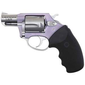 Charter Arms Chic Lady w/ Crimson Trace Laser Grips 38 Special 2in Stainless/Lavender Revolver - 5 Rounds