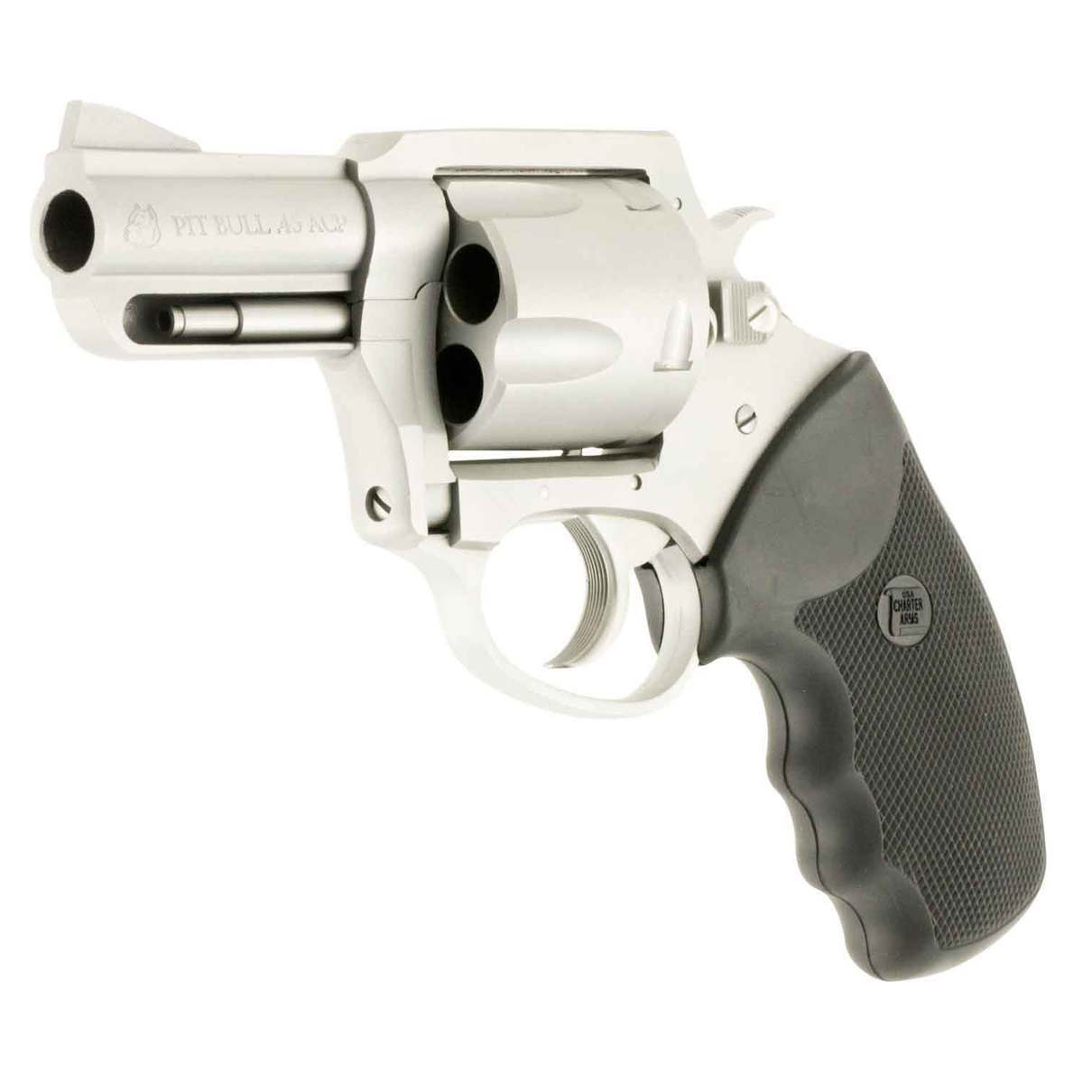 Charter Arms Pitbull 45 Auto (ACP) 2.5in Matte Stainless Revolver - 5 Rounds Charter Arms Pitbull 45 Auto (ACP) 2.5in Matte Stainless Revolver - 5 Rounds