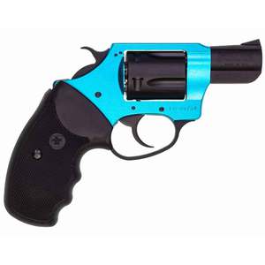 Charter Arms Santa Fe Undercover Lite 38 Special 2in Black/Turquoise Revolver - 5 Rounds - California Compliant