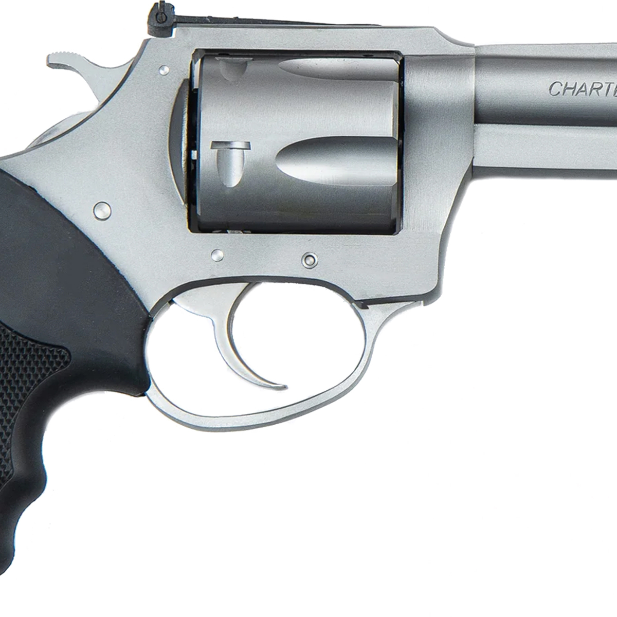 Charter Arms Target Bulldog 44 Special 4.2in Stainless Revolver - 5 Rounds Charter Arms Target Bulldog 44 Special 4.2in Stainless Revolver - 5 Rounds