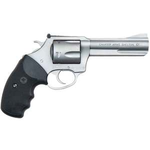 Charter Arms Target Mag Pug 357 Magnum 4.2in Stainless Revolver - 5 Rounds
