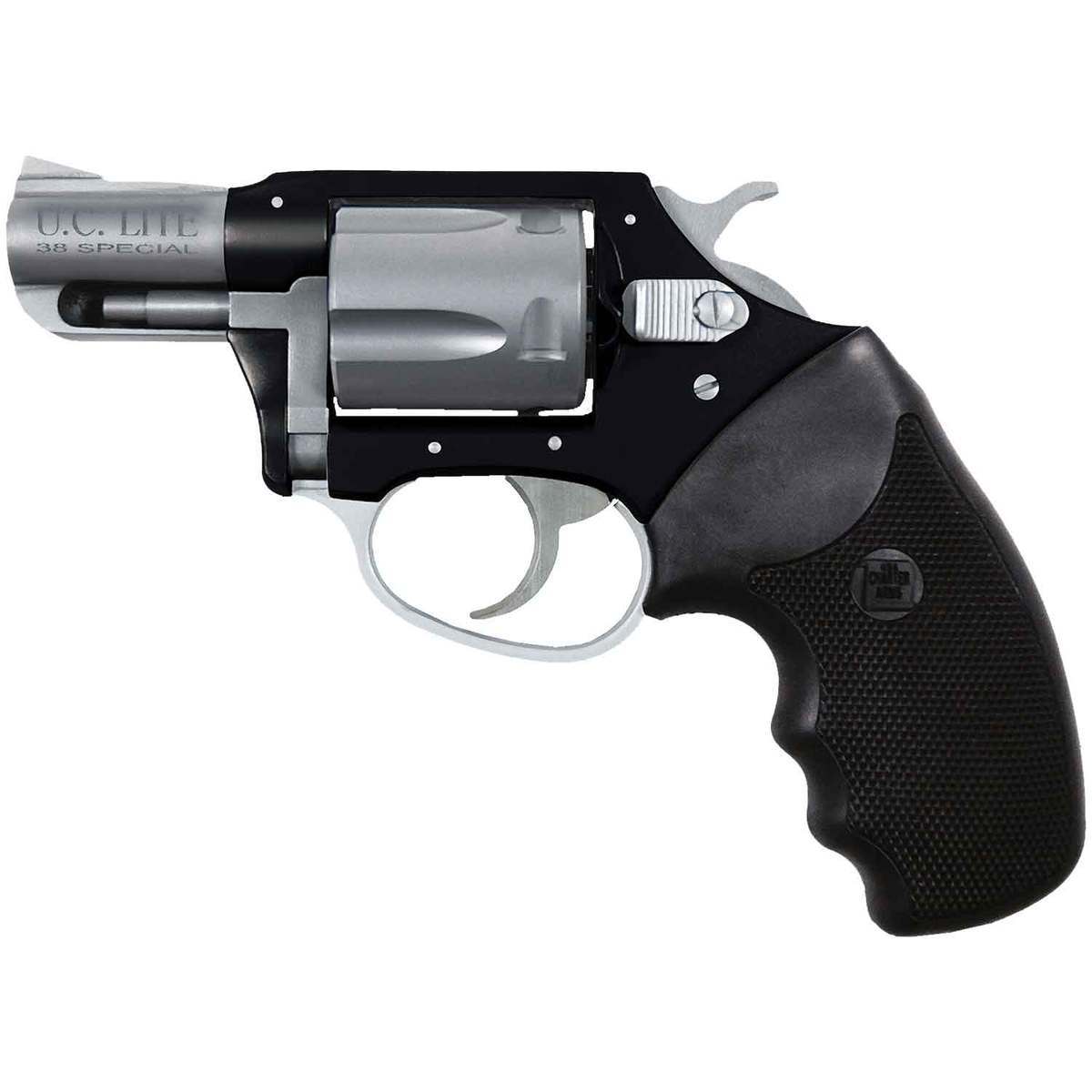 Charter Arms Undercover Lite 38 Special 2in Black/Stainless Revolver - 5 Rounds Charter Arms Undercover Lite 38 Special 2in Black/Stainless Revolver - 5 Rounds
