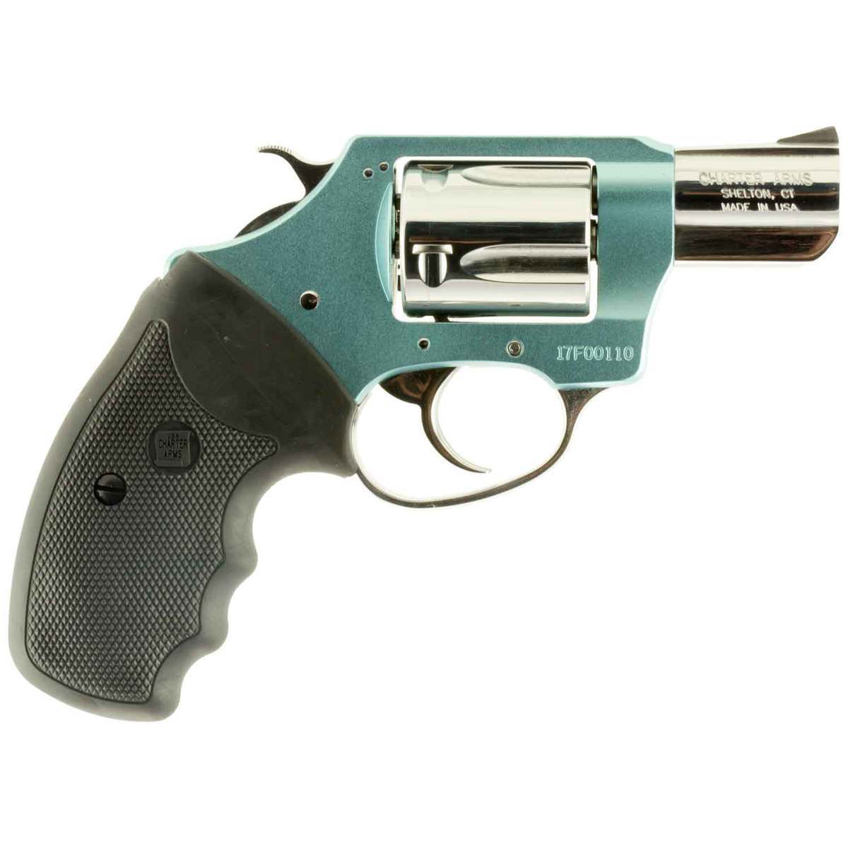 Charter Arms Undercover Lite 38 Special 2in Blue/Stainless Revolver - 5  Rounds - California Compliant