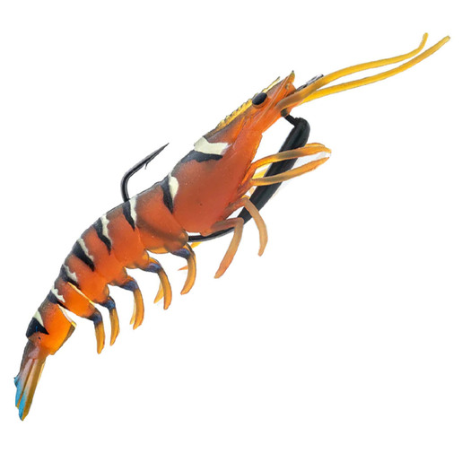 Chase Baits Flick Prawn Soft Shrimp Bait – Green Prawn 5/16