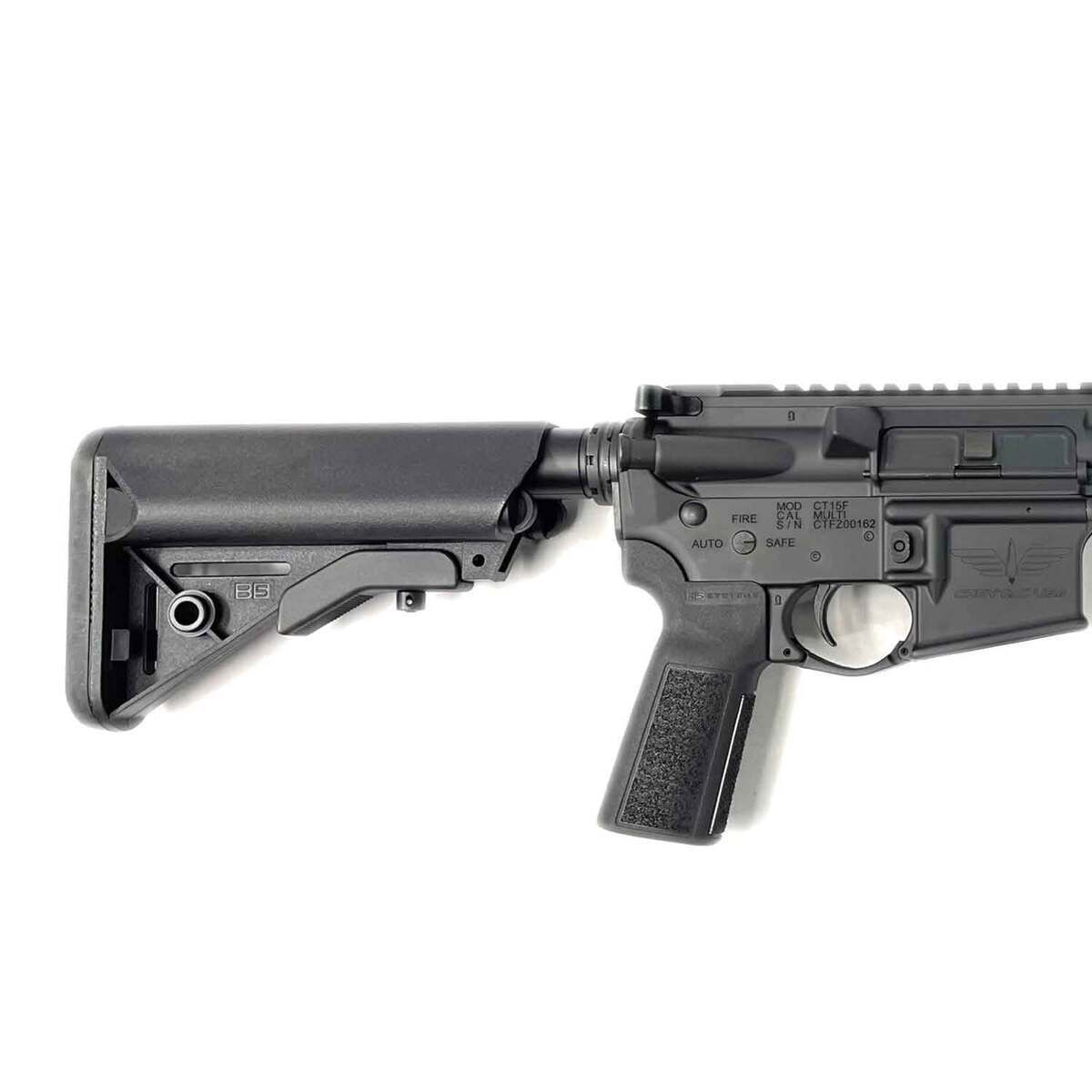CheyTac Freedom Forged CT15F Cerakote Black Semi Automatic Modern Sporting Rifle - 5.56mm NATO - 16in - Black CheyTac Freedom Forged CT15F Cerakote Black Semi Automatic Modern Sporting Rifle - 5.56mm NATO - 16in - Black
