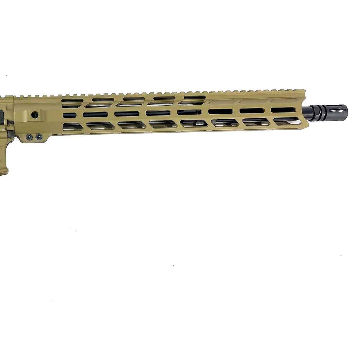 CheyTac Freedom Forged CT15F 5.56mm NATO 16in Flat Dark Earth Cerakote Semi Automatic Modern Sporting Rifle - 10+1 Rounds - Tan CheyTac Freedom Forged CT15F 5.56mm NATO 16in Flat Dark Earth Cerakote Semi Automatic Modern Sporting Rifle - 10+1 Rounds - Tan