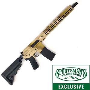 CheyTac Freedom Forged CT15F 5.56mm NATO 16in Shooter Camo Phosphate Semi Automatic Modern Sporting Rifle - 30+1 Rounds