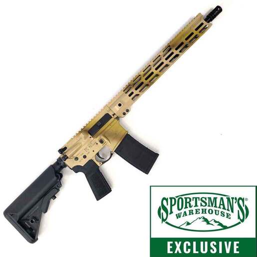 CheyTac Freedom Forged CT15F 5.56mm NATO 16in Shooter Camo Phosphate Semi Automatic Modern Sporting Rifle - 30+1 Rounds - Camo image