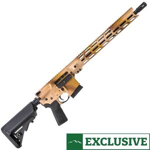 CheyTac Freedom Forged CT15F 5.56mm NATO 16in Shooter Camo Phosphate Semi Automatic Modern Sporting Rifle - 10+1 Rounds