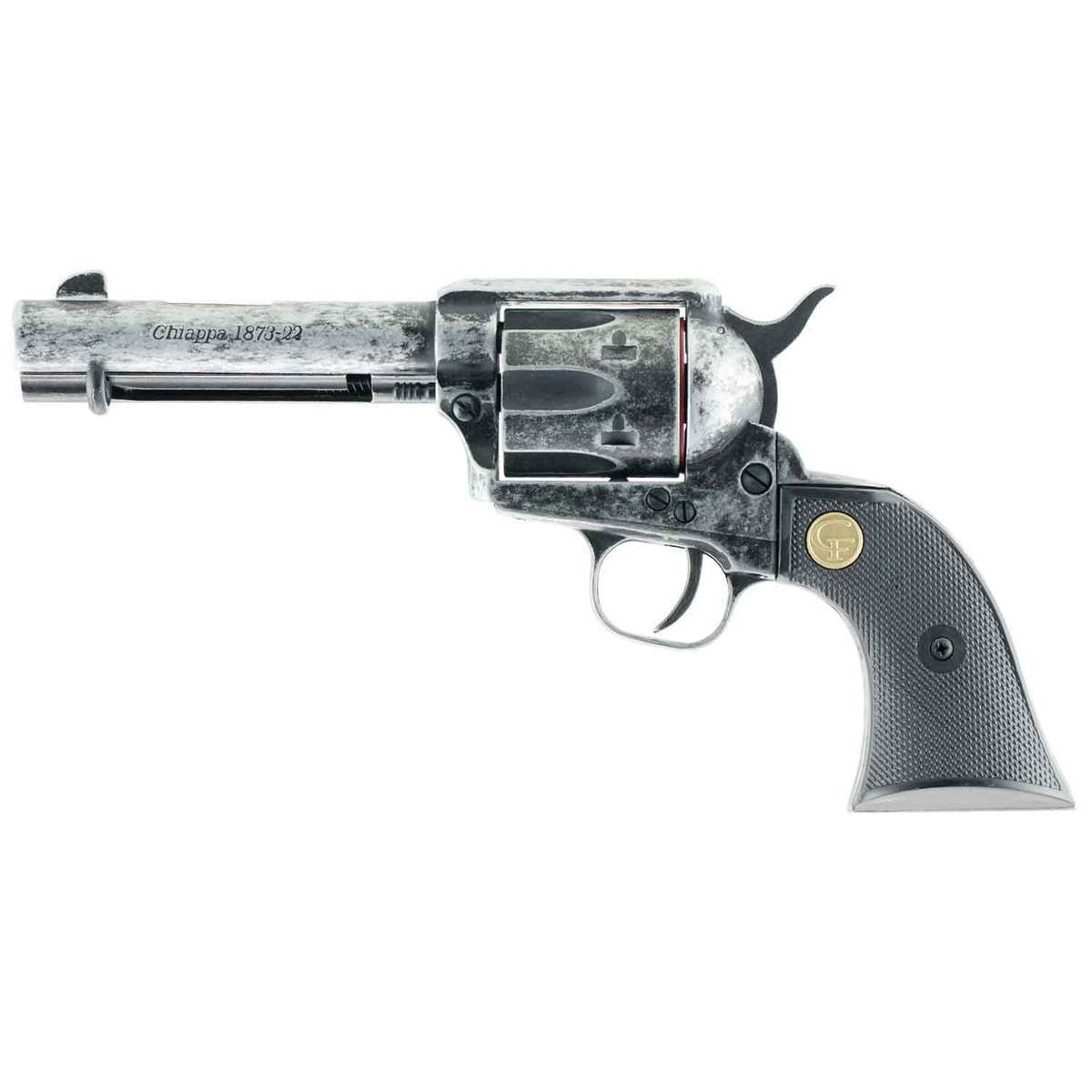 Chiappa 1873 22 Long Rifle 4.75in Antique Revolver - 6 Rounds Chiappa 1873 22 Long Rifle 4.75in Antique Revolver - 6 Rounds