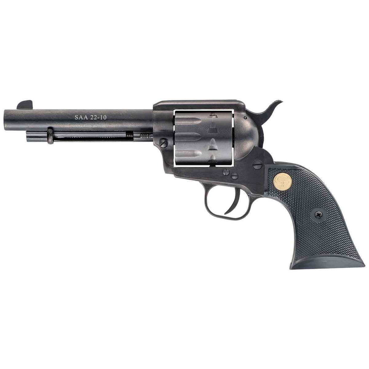 Chiappa 1873 22 Long Rifle 5.5in Blued Revolver - 10 Rounds Chiappa 1873 22 Long Rifle 5.5in Blued Revolver - 10 Rounds