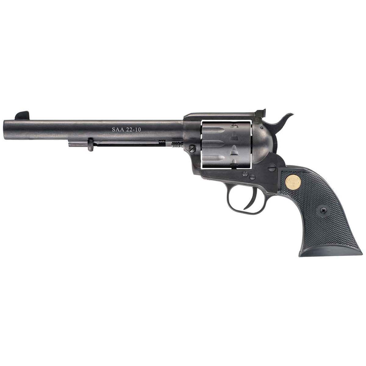Chiappa 1873 22 Long Rifle 7.5in Blued Revolver - 10 Rounds Chiappa 1873 22 Long Rifle 7.5in Blued Revolver - 10 Rounds