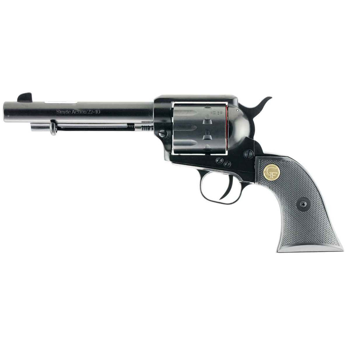 Chiappa 1873 Dual Cylinder 22 Long Rifle 5.5in Black Revolver - 10 Rounds Chiappa 1873 Dual Cylinder 22 Long Rifle 5.5in Black Revolver - 10 Rounds