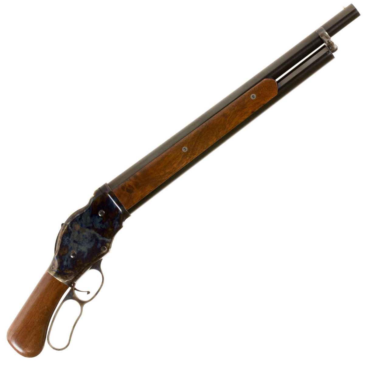Chiappa 1887 Mare's Leg Color Case 12 Gauge 2-3/4in Lever Action Shotgun - 18.5in - Black/Wood Chiappa 1887 Mare's Leg Color Case 12 Gauge 2-3/4in Lever Action Shotgun - 18.5in - Black/Wood