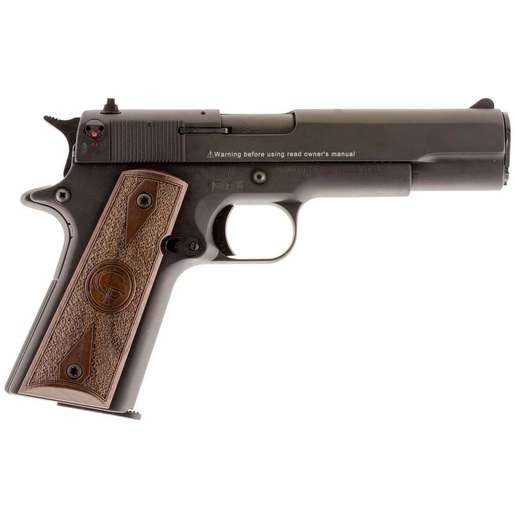 Chiappa 1911-22 Standard 22 Long Rifle 5in Black/Walnut Pistol - 10+1 Rounds - Brown image
