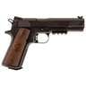 Chiappa 1911 22 Long Rifle 5in Blued w/ Green Fiber Optic Sight Pistol - 10+1 Rounds - Black