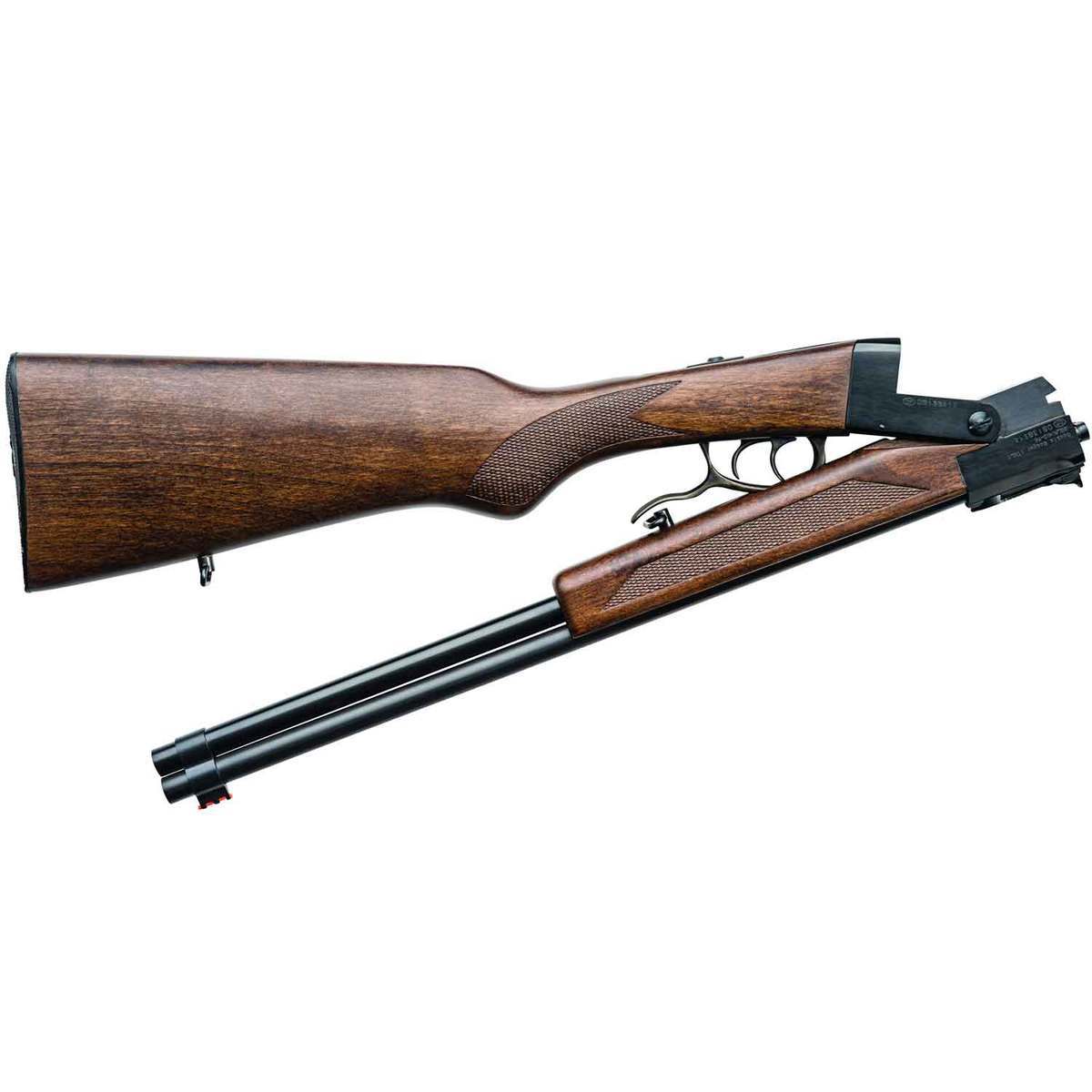 Chiappa Double Badger Blued Over Under Rifle - 22 Long Rifle/410 Chiappa Double Badger Blued Over Under Rifle - 22 Long Rifle/410