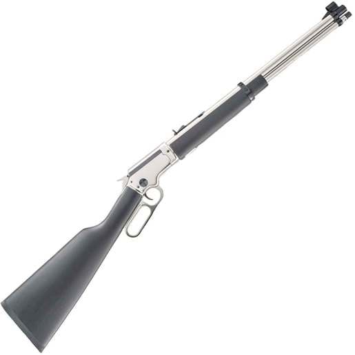 Chiappa LA322 Kodiak Cub Chrome Matte Black Lever Action Rifle - 22 Long Rifle - 18.5in - Black image