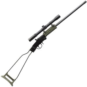 Chiappa Little Badger With Scope OD Green/Black Break Action Rifle -
