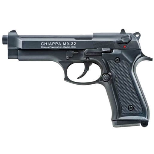 CHIAPPA M9 22 Long Rifle 5in Black Pistol -10+1 Rounds - Black