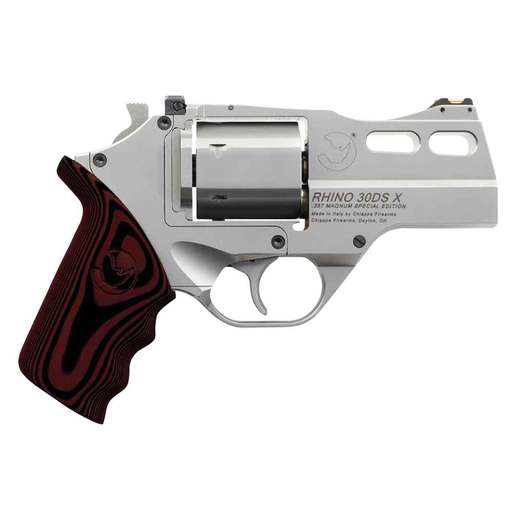Chiappa Rhino 30DS-X 357 Magnum 3in Matte Stainless Revolver - 6 Rounds - Chiappa Firearms