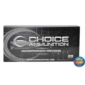 Choice 350 Legend 160gr HP Rifle Ammo - 20 Rounds