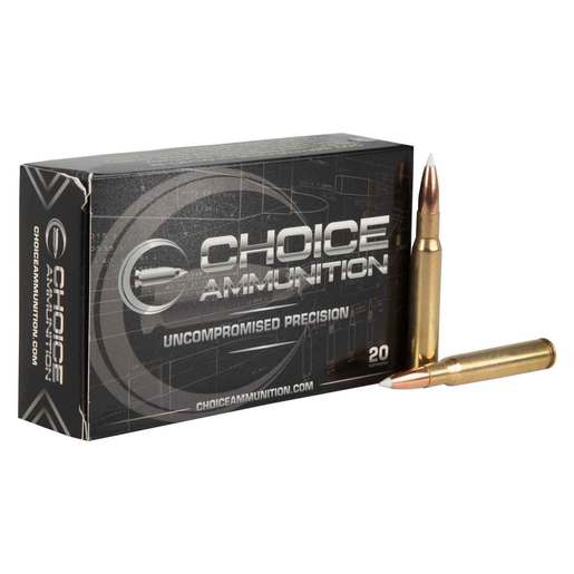 Choice Ammunition 30-06 Springfield 180gr Nosler Accubond Rifle Ammo – 20 Rounds