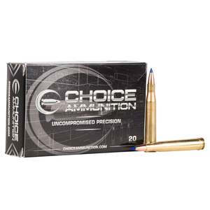 Choice Ammunition 300 H&H Magnum 180gr Barnes TTSX Rifle Ammo - 20 Rounds Choice Ammunition 300 H&H Magnum 180gr Barnes TTSX Rifle Ammo - 20 Rounds